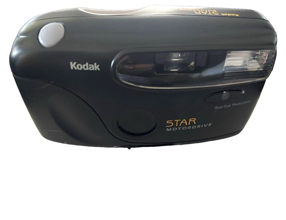 Kodak STAR Motordrive 35mm Film Camera Vintage 1990s Point & Shoot Tested